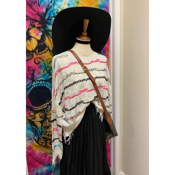 🌈 LAST ONE Stylish Modern cozy sweater - Picture 10 of 11